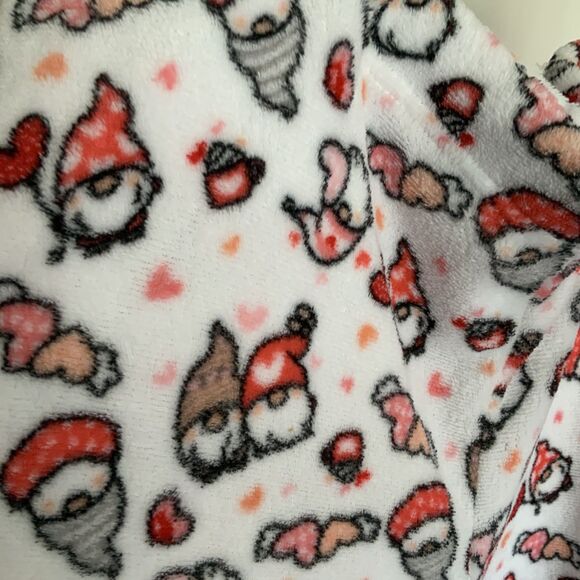 NWT!! White Gnome Holiday Fleece Pajama Pants Size 3X - Picture 4 of 9